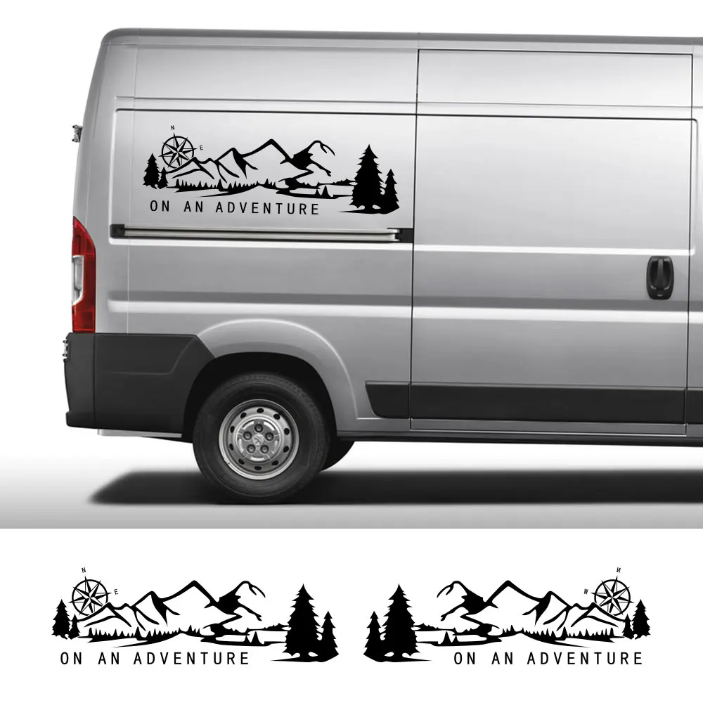 2 шт./лот автомобильные наклейки графические виниловые для Peugeot Boxer Citroen Jumper Fiat Ducato