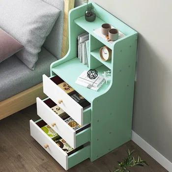 

Bedside Table Simple Modern Bedside Table Storage Rack Small Cabinet Simple Cabinet Bedside Storage Simple Bedside Table