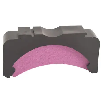 

6pcs Fast Grinding Chain Stone Chainsaw Sharpener Saw Chain Sharpening Tool Pink Crescent Shape Chromium Corundum Hot 63HF