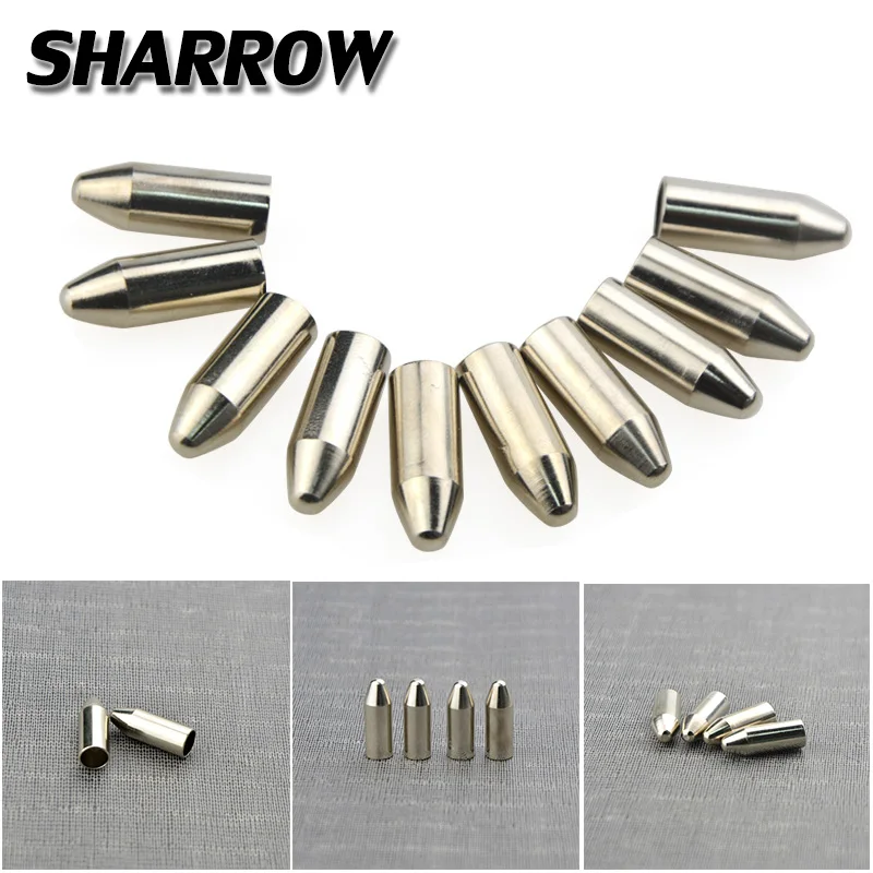 50pc Archery Arrowheads Broadheads Practice Target Points 7mm Children Arrow Shaft Safety Game Gift Bow And Arrow Accessroies
