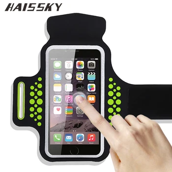 

Sweatproof Running Bags Sport Armbands For iPhone 11 Pro Max XS 7 8 Plus Samsung S20 S10 Huawei Phone Case On Hand Arm Wrist Bag