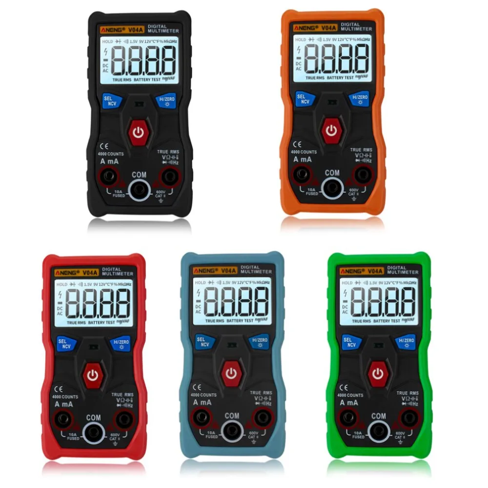 Aneng An-V04A High-Precision Intelligent Gear Recognition Multimeter Electrician Maintenance Instrument Universal Table