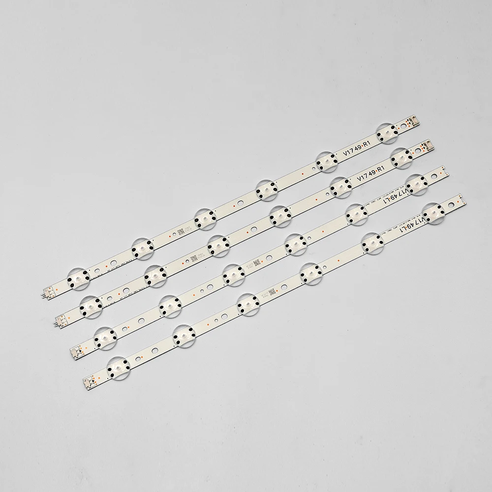Новый комплект 1020 мм светодиодный ная полоса для LG 49UV340C 49UJ6565 49UJ670V V17 49 R1 L1 ART3 2862 2863