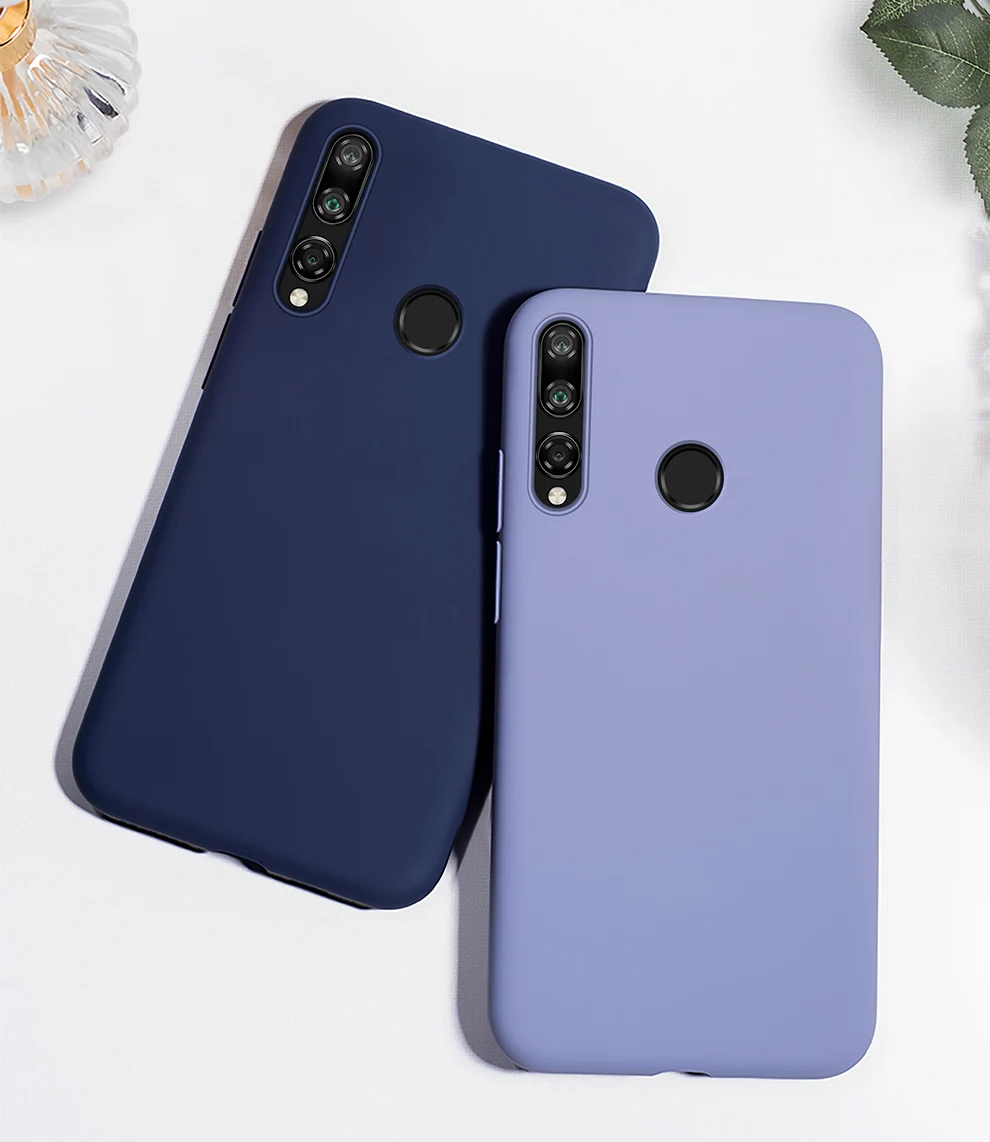 Однотонный силиконовый чехол для huawei P Smart Z P20 P30 mate 10 20 30 Lite honor 10 10i 20 Pro Candy мягкий модный чехол для телефона