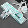 Wired USB Keyboard with 104 Key Mechanical Felling Wired Macro Programming Mouse Wired Earphone Keyboard Mouse Combos for Gaming ► Photo 3/5