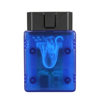 

Blue OBD OBD 2 Scanner Tool Detector with BT Connection for IOS Android Windows Service