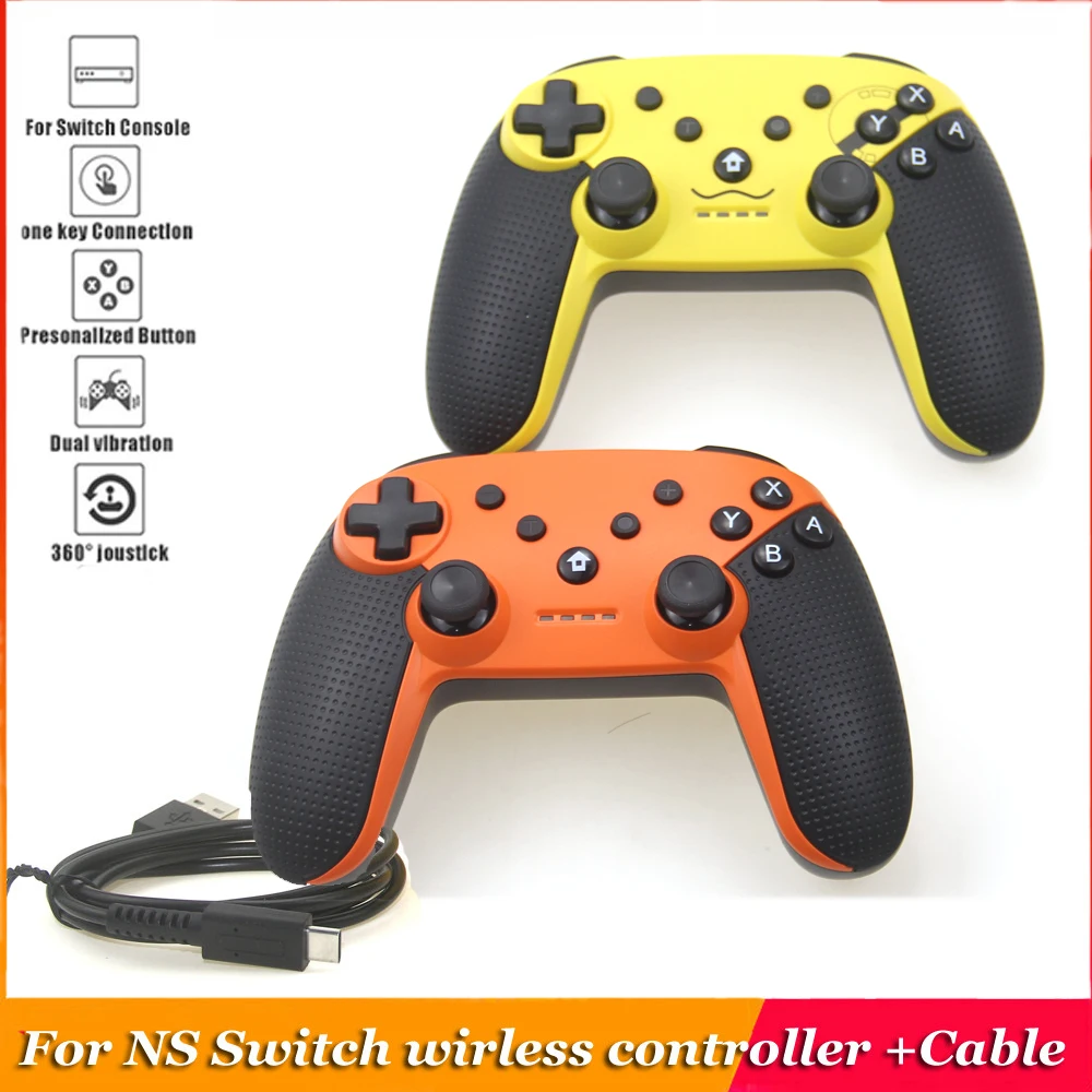 Беспроводной Bluetooth контроллер для Nintendo Switch джойстик с кабелем зарядки|Геймпады| |