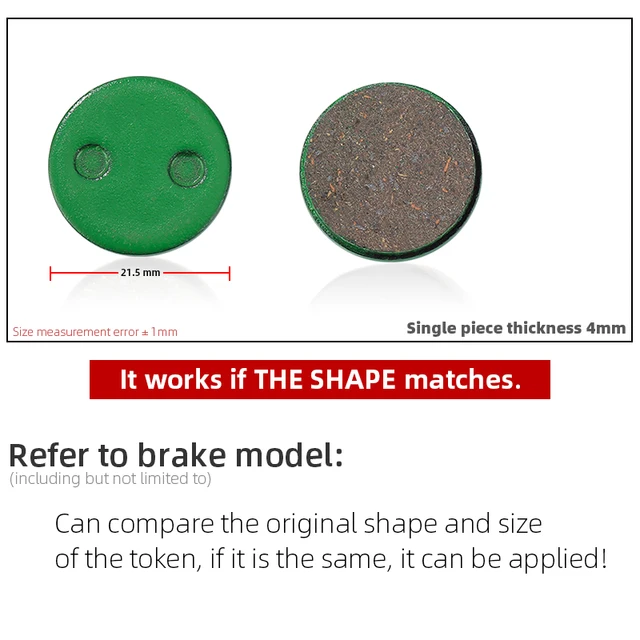1 Pair Ceramic MTB Bicycle Disc Brake Pads For SHIMANO SRAM AVID HAYES MAGURA FORMULA HOPE Cycling Parts Bike Accessory 840