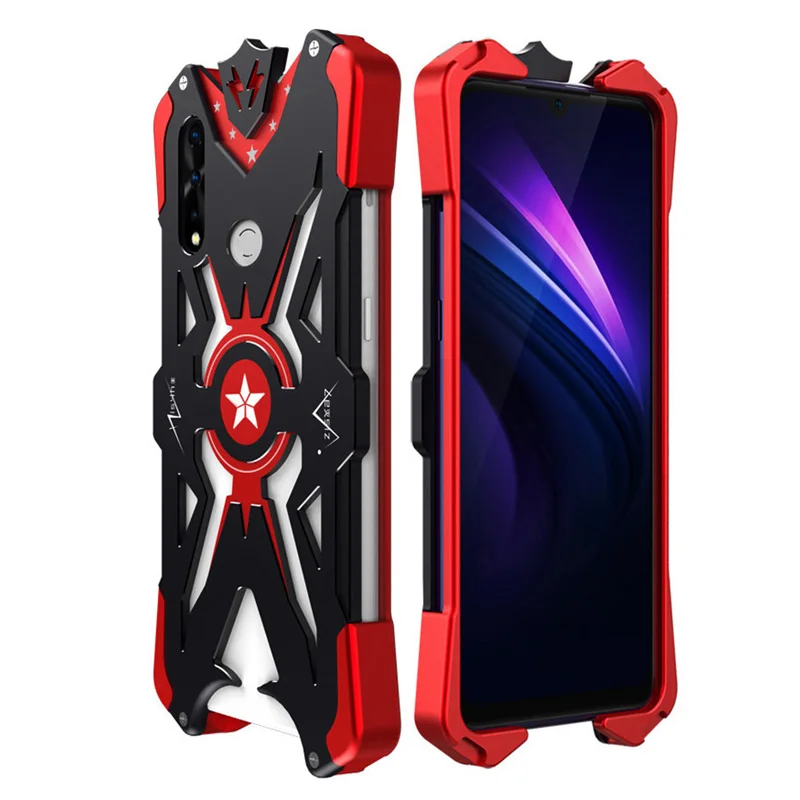 Для huawei Enjoy 10 plus ударопрочный противоударный металлический алюминиевый чехол ZIMON для телефона huawei Enjoy 10 plus 6,59