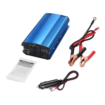 

Onever LED DC12 To 220V 3000W Solar Power Inverter AC Modified Sine Wave Converter Built-In Cooling Fan Manual Switch Fan