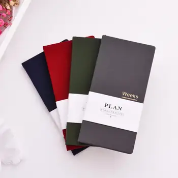 

2020 Sharkbang 72 Sheets Fabric Weekly Monthly Planner Portable Notebook Diary Bullet Journal Memos Note Book Agenda Stationery