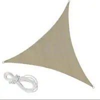 200x200cm Треугольник солнцезащитный навес Защита от солнца открытый навес сад патио бассейн навес парус тент Кемпинг Пикник палатка - Цвет: 200x200cm