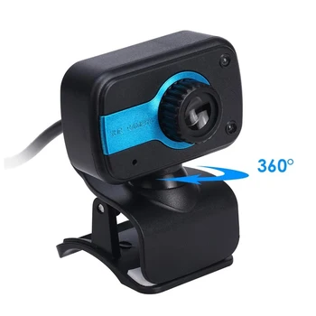 

Webcam USB2.0 Camera Auto Focus Web Cameras 16 Megapixels Webcams With Microphone For Windows 2000/Win10 For Desktop Computer