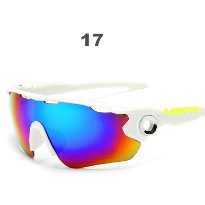 Лидер продаж, брендовые очки UV400 для велосипедов, велосипедные очки Gafas Ciclismo, женские велосипедные солнцезащитные очки, спортивные очки, велосипедные солнцезащитные очки - Цвет: 17