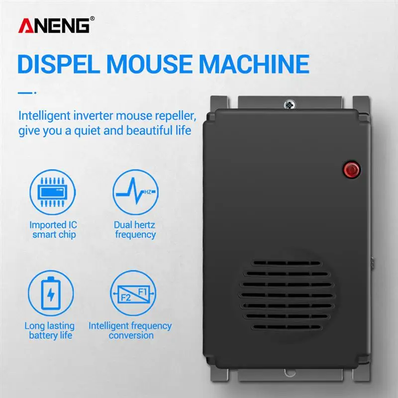 1Pc Mouse Repeller Ultrasonic Mouse Repellent Portable Mouse Expeller No Battery