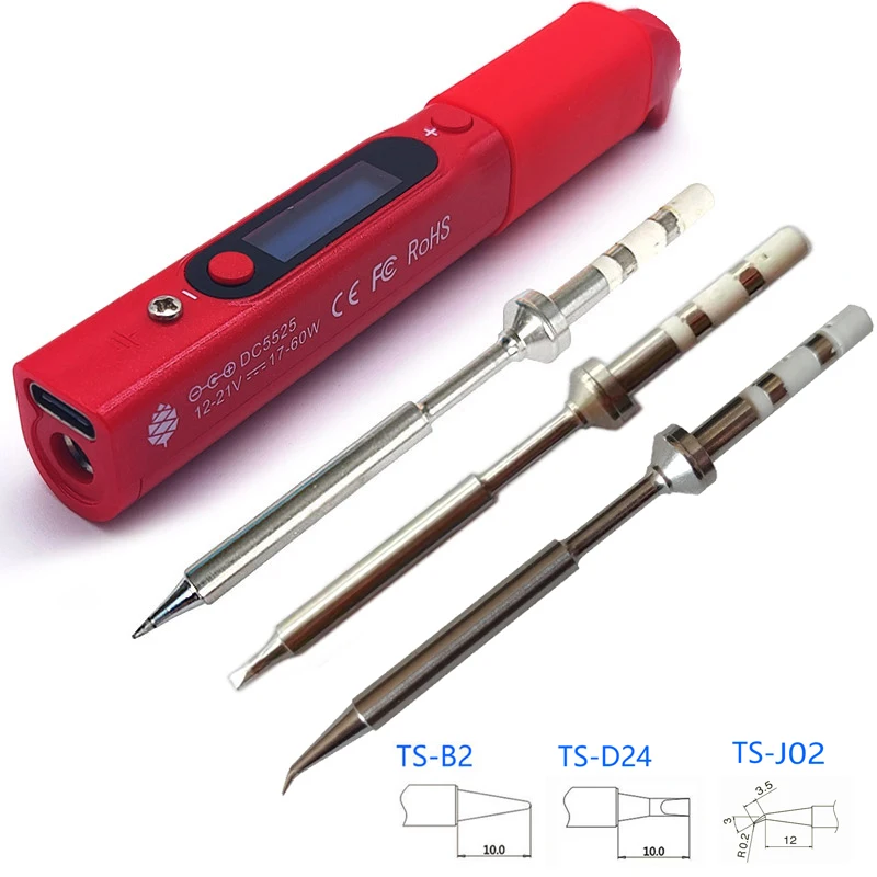 lincoln electric ac 225 arc welder Pine64 Intelligent Type-C DC525 Rapid Temperature Rise Portable Electric Mini Smart Soldering Iron Pinecil B2 D24 K J02 Tip hot stapler plastic repair Welding Equipment