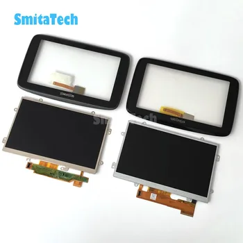 

LCD Display Panel with Touch Screen Digitizer and Frame for TomTom GO 520 TOMTOM GO 5200 GPS Bicycle Speed Meter repair