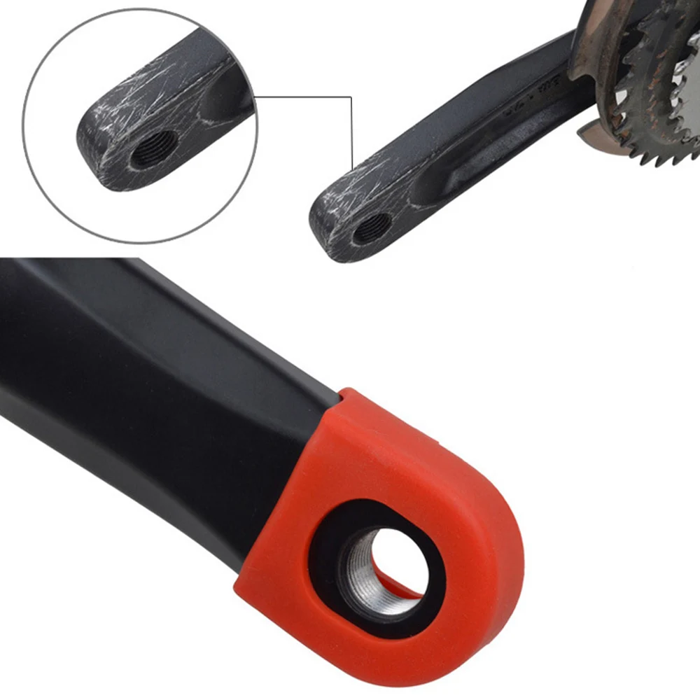 1Pair Silicone Bicycle Crank Arm Boots Protector MTB Bike Crankset Protective Sleeve Cover Bikes Crank Protect For Sram BC0171 (3)