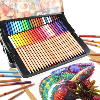 

Profession 24/36/48/72/100/120 Colors Pencils Art Set Oil Colored Pencil Set Colouring Drawing Pencils Art School Supplies