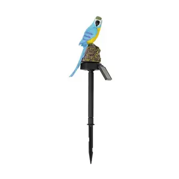 

Waterproof Solar Led Light Garden Path Lawn Parrot Animal Decoration Light Dismissal Bird Sculpture Lamp