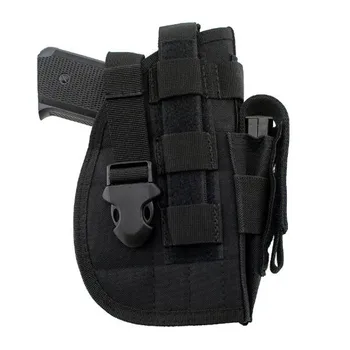 

Multifunctional 1000D air gun tactical universal gun holster modular pistol holster outdoor hunting pockets 2019 new