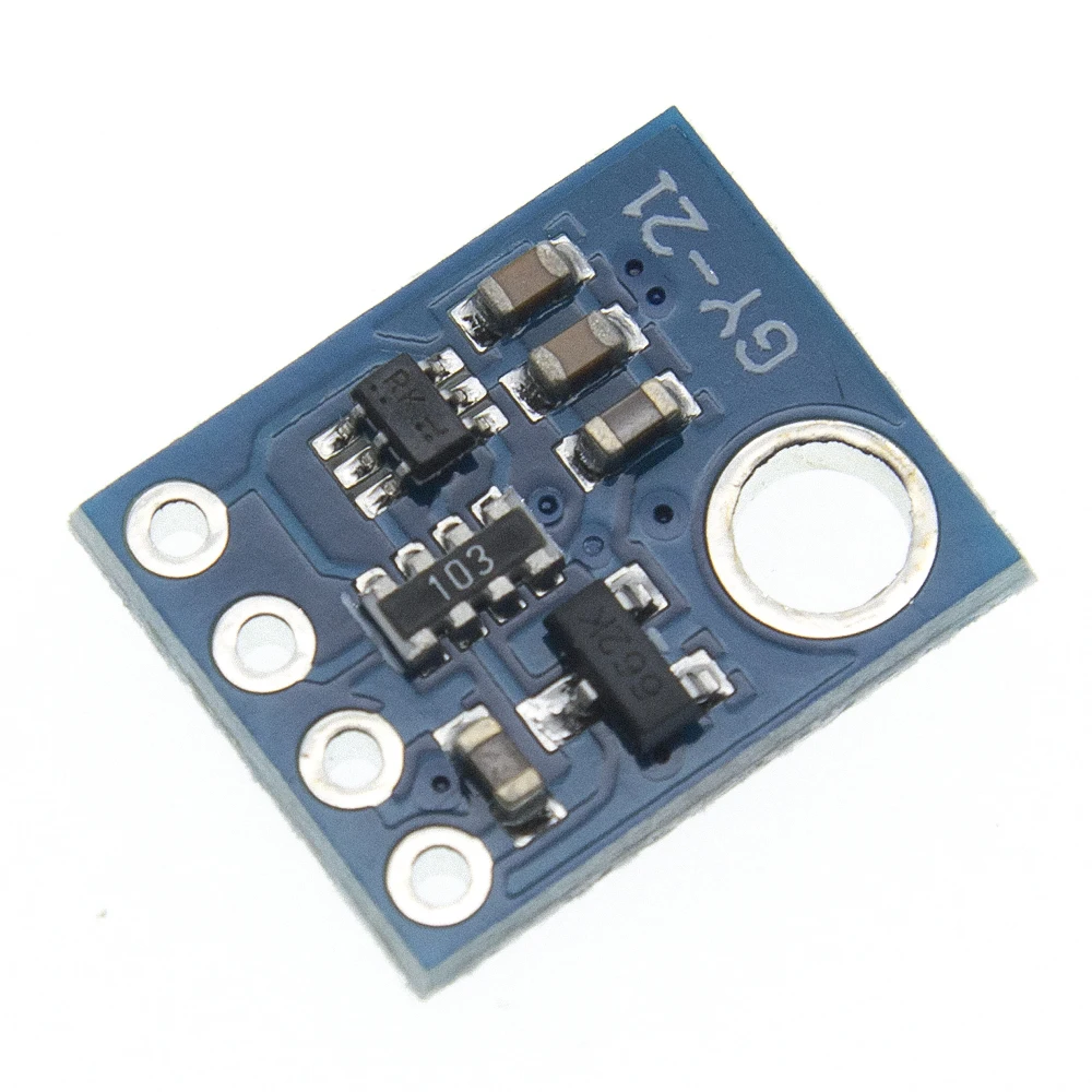 Датчик влажности с интерфейсом IEC IIC Si7021 промышленный Высокоточный GY-21 модуль датчика температуры низкая мощность CMOS 3-5 В