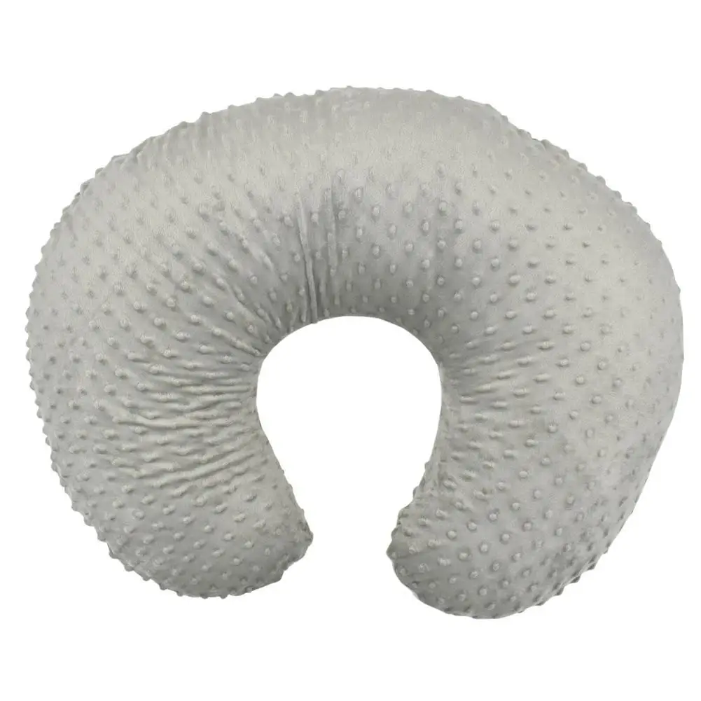 Kidlove u-образная Ультра-гибкая наволочка для детской подушки для кормления грудью - Цвет: gray