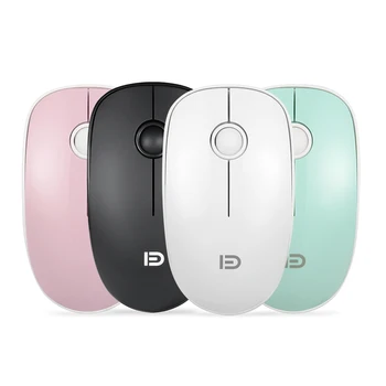 

[NEW] Ergonomic Silent Wireless 2.4Ghz Mouse, Plug and Play , Premium Plastic mice with USB port for Compuer /Laptop