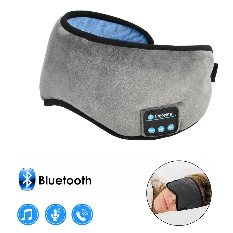 Беспроводные стереонаушники Bluetooth маска для сна 4 2 мягкие наушники с поддержкой
