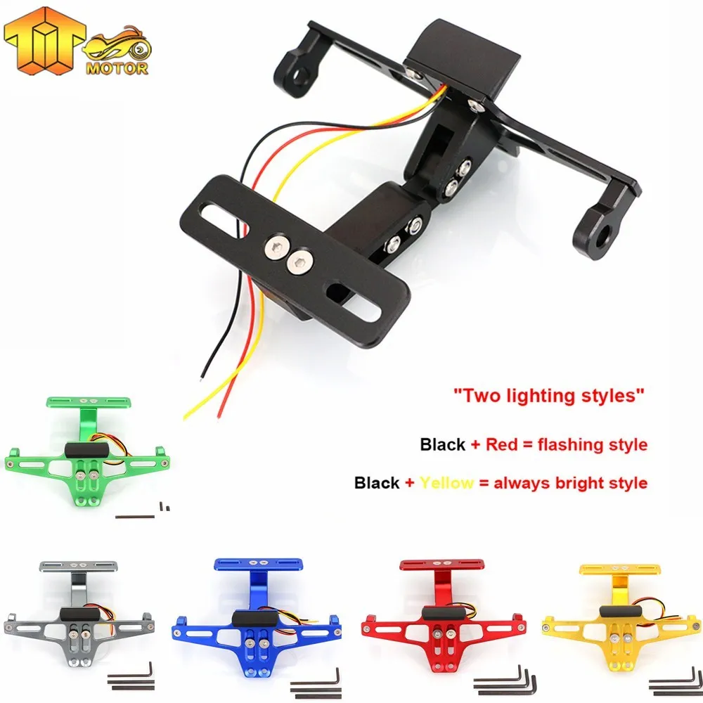 Регулируемый кронштейн CK для установки номерного знака на мотоцикл DUCATI MONSTER