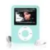 Blue Hot Slim MP3 8GB 1.8’’ LCD Media Video Game Movie Radio FM 3th Generation MP4 Player#T2 - Color: Blue