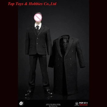 

POPTOYS X11 1/6 Scale Male Housekeeper Dress Suit Long Coat Clothes Set Fit 12'' Doll For Best Sell