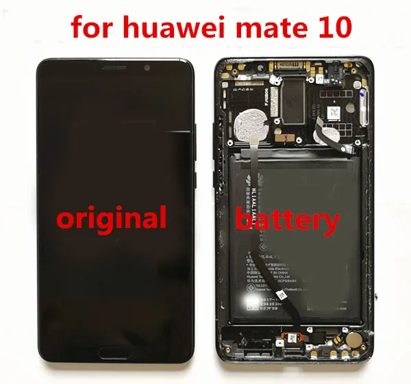 Оригинальный сенсорный ЖК-дисплей с рамкой для Huawei Mate 10 ALP-AL00 TL00 Сменный