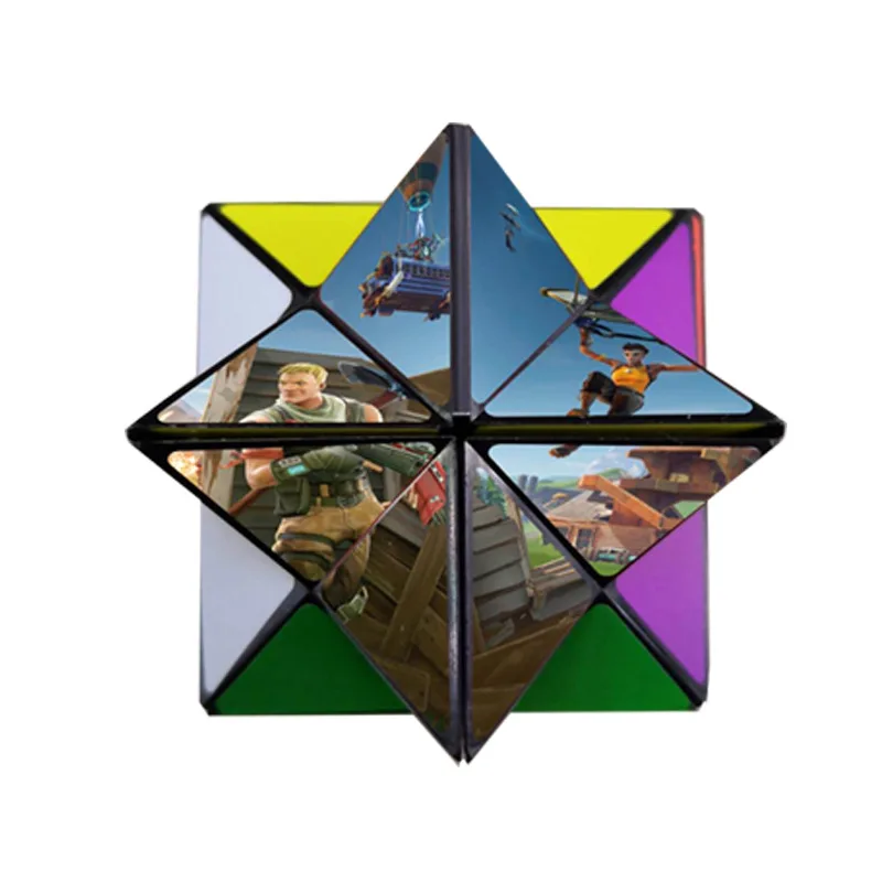 

Hot Selling Educational Creative A- Order Hand Spinner Rubik's Cube Fortnite-in-Intelligence Fidget Cube