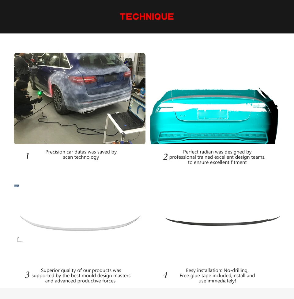 Автомобильный задний спойлер багажника для Audi A7 S7 Sline углеродное волокно задний спойлер для багажника крыло