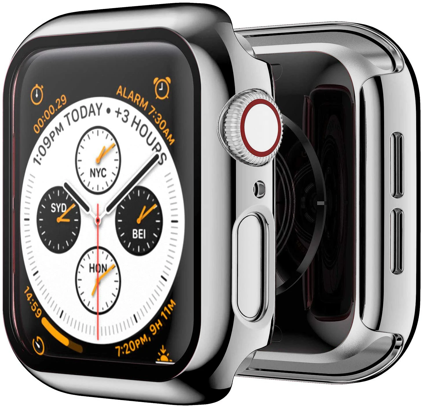 Premium Plated Bumper with Tempered Glass Screen Protector