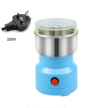

Mini household grain grinder blue Electronic Food Procesor Multifunctional Cooking Mixer Mini Portable Powder Kitchen