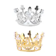 Фон для фотосъемки новорожденных девочек и мальчиков с золотой короной; реквизит для фотосъемки маленьких детей; аксессуары для фотосъемки с короной для младенцев; bebe fotografia Prop