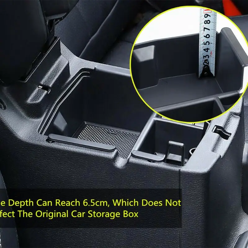 Центральная консоль Органайзер лоток для- Jeep Wrangler JL подлокотник коробка для хранения