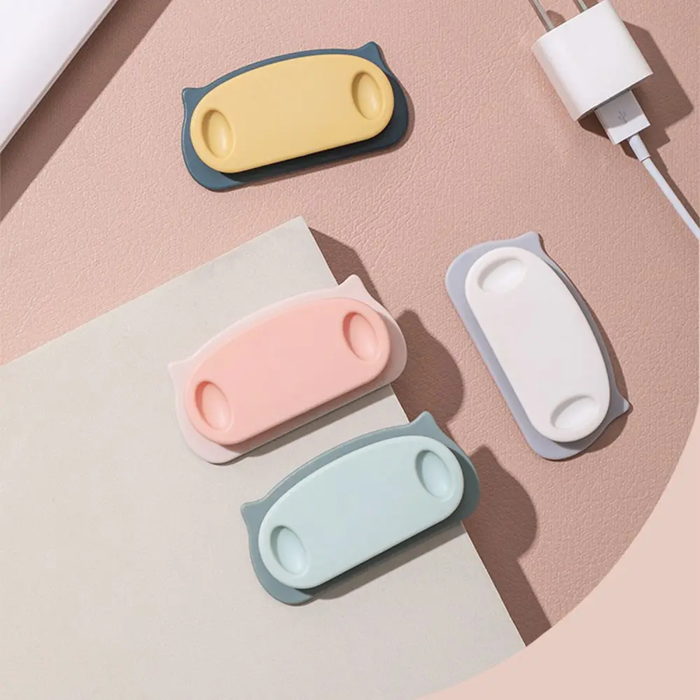Cross Cable Organizer Clip Silicone USB Winder Flexible Management Clips For Headphone Earphone | Дом и сад