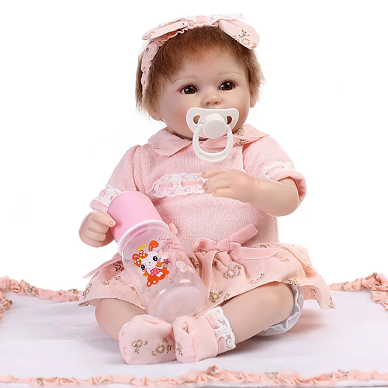 

Reborn Baby Doll 42 Cm Realistic Newborn Baby Dolls Reborn Lifelike Babies Handmade Toddler Dolls Toys Funny Gift for kids