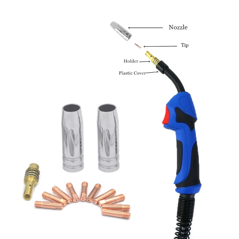 0.6mm/0.8mm/0.9mm/1.0mm Welding Gun Accessory Kit for 15AK 14AK Torch | Инструменты