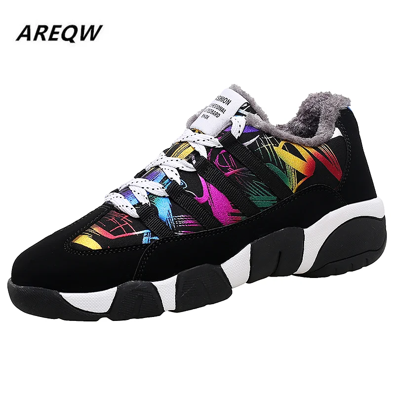 2019 зимние винтажные мужские ботинки кожаные уличные мотоциклетные теплая