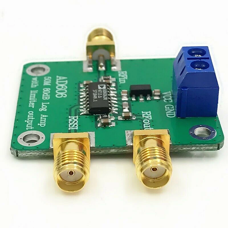 AD606 Demodulating Logarithmic Amplifier Module 80DB Low Power LOG Output Board