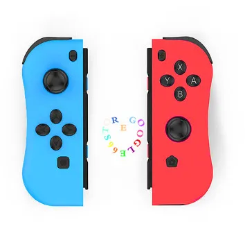 Беспроводной контроллер левый и правый Bluetooth геймпад для переключателя NS Joy игра con ручка Joy игра - Цвет: Red blue