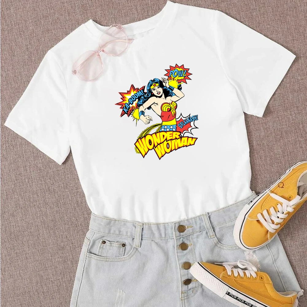 

Autumn Cool Creative Vogue shirts High Quality Hip Hop Loose Wonder womant white Tshirt Exquisite Beautiful Loose T-shirt