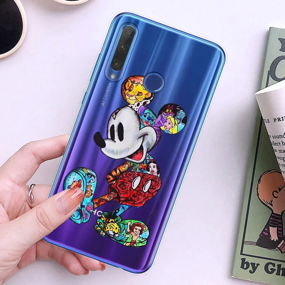 Джокер Минни Ститч marvel для Fundas huawei Honor 9 10 20 Lite Pro 10i 8X 8C 9X Pro Чехол для телефона Coque deadpool оболочка сумки