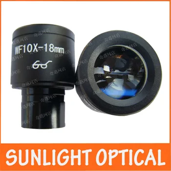 

WF10x 18mm Field of View Wide Angle and Hight Eyepiont Optical Eyepiece Lens for Biological Microscope 23.2mm Mounting Size