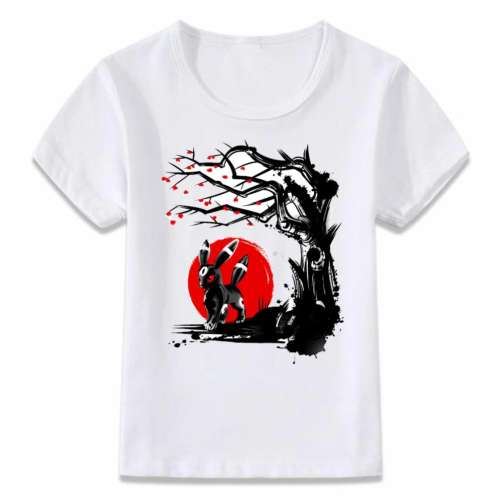 

Kids Clothes T Shirt Pokemon Eevee Evolution Umbreon The Dark Type Boys Girls Toddler Tee