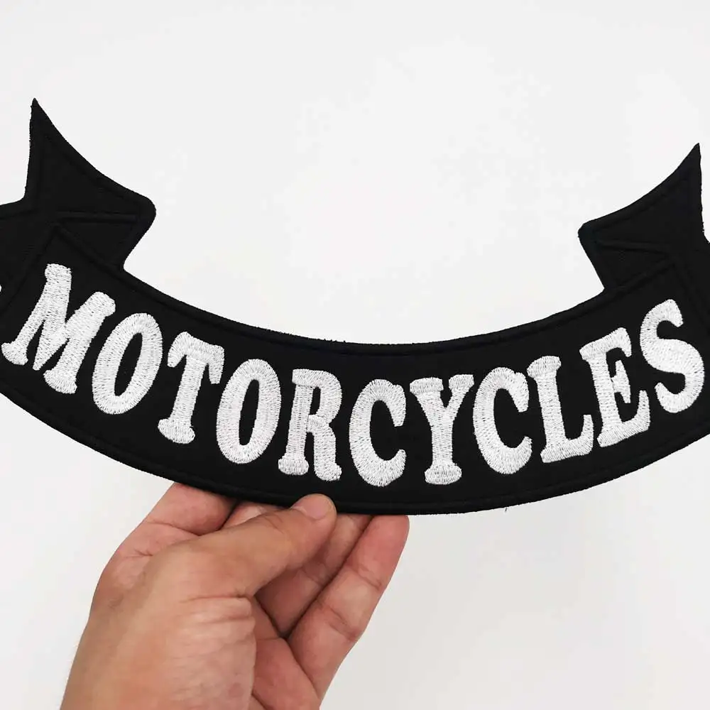 rocker patch 7 a4 Live to ride рокер вышитые Панк байкерские нашивки одежда наклейки Одежда Аксессуары значок - Цвет: rocker patch 7 a4